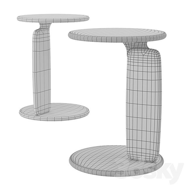 Roche Bobois PULP Occasional table 3ds Max - thumbnail 3