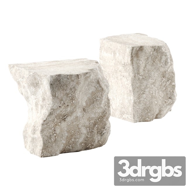 Rock side tables - thumbnail 1