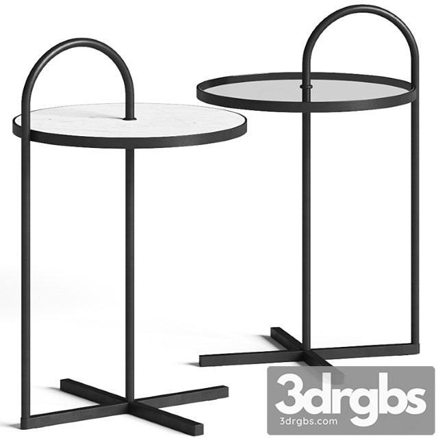 Rolf Benz 902 Side Tables 3dsmax Download - thumbnail 1