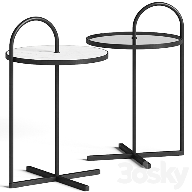 Rolf Benz 902 Side Tables 3DSMax File - thumbnail 1