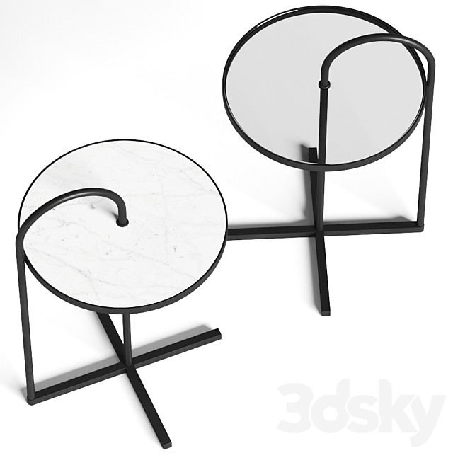 Rolf Benz 902 Side Tables 3DSMax File - thumbnail 2