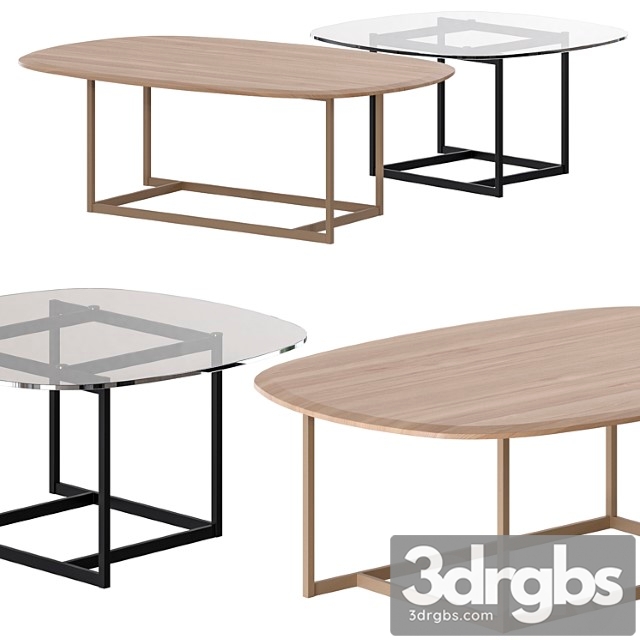 Rolf Benz 932 Coffee Tables 3dsmax Download - thumbnail 1