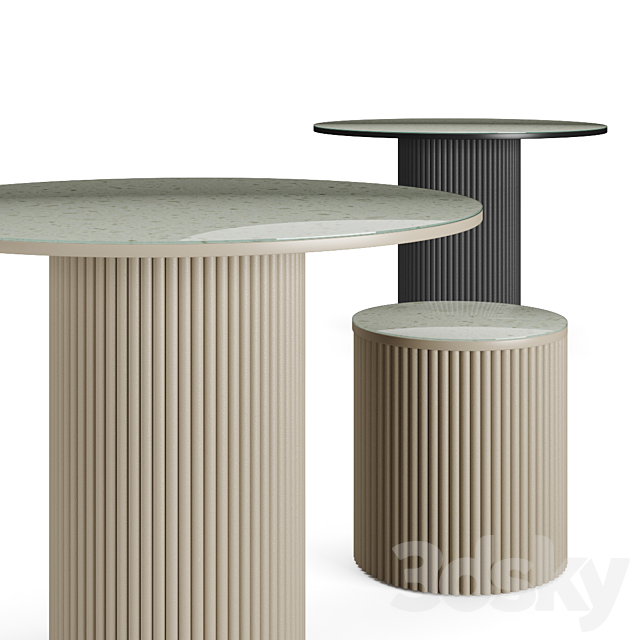 Roll table 3DS Max Model - thumbnail 1