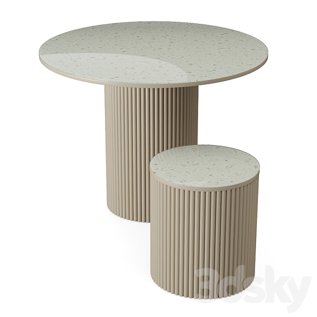 Roll table 3DS Max Model - thumbnail 2