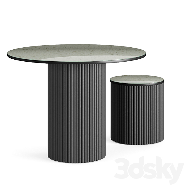 Roll table 3DS Max Model - thumbnail 3