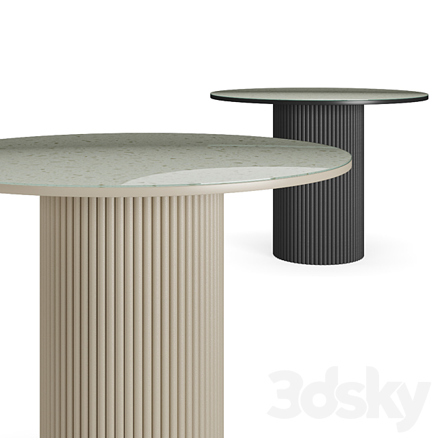 Roll table 3DS Max Model - thumbnail 4