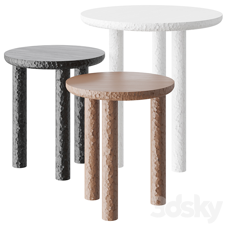 ROSAE Side Table 3DS Max Model - thumbnail 1