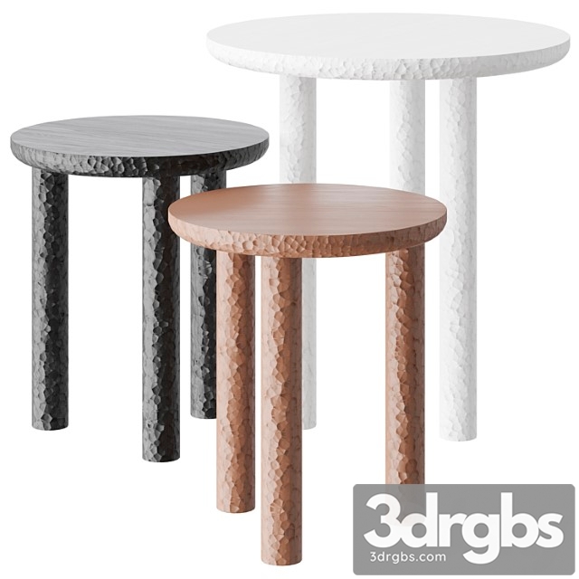 Rosae Side Table 3dsmax Download - thumbnail 1