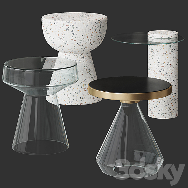 Rosalina Raalte Ommen Enzo table La Redoute 3DSMax File - thumbnail 2