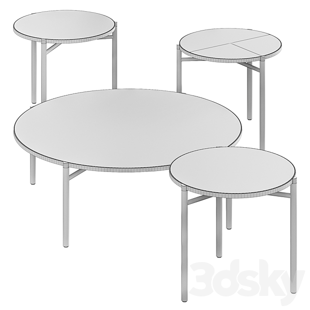 Ross Gardam Noon Coffee Tables 3DSMax File - thumbnail 2