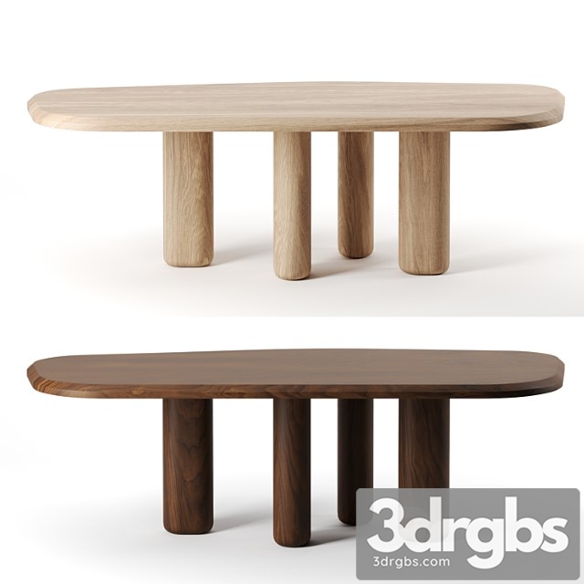 Rough dining table by collection particuliere - thumbnail 1