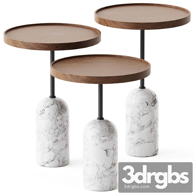 Round side tables ekero by porada - thumbnail 1