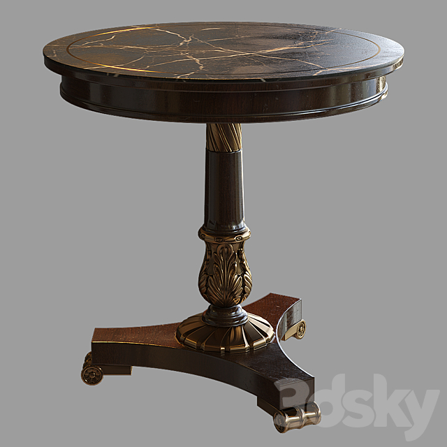 Round table Clive Christian 3DSMax File - thumbnail 1