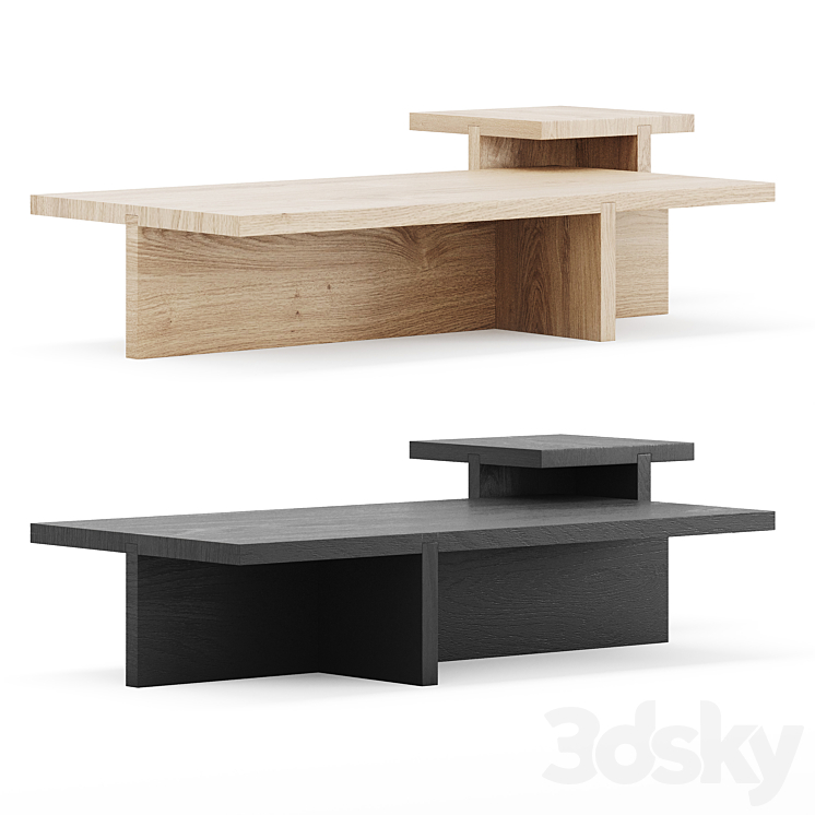 Rudolph Coffee Tables by Serax 3DS Max Model - thumbnail 3