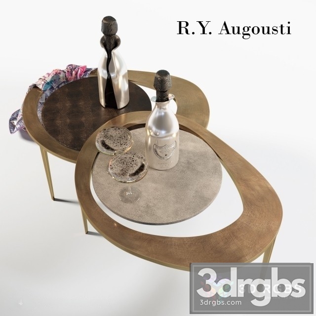 RY Augousti Table 3dsmax Download - thumbnail 1