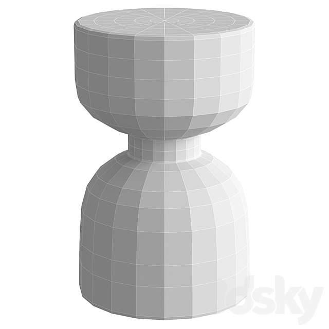 Ryan Side Table 3ds Max - thumbnail 3