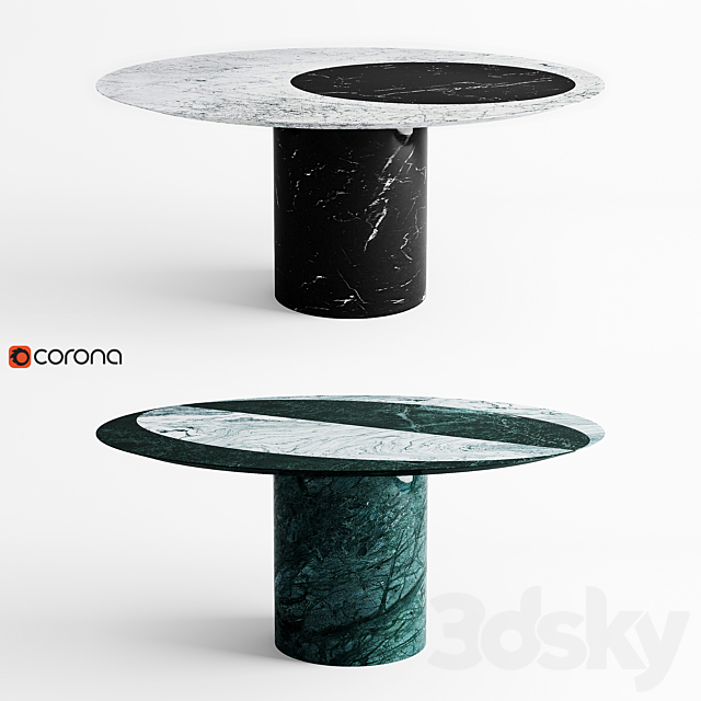 Salvatori Proiezioni Dining Table 3DSMax File - thumbnail 1