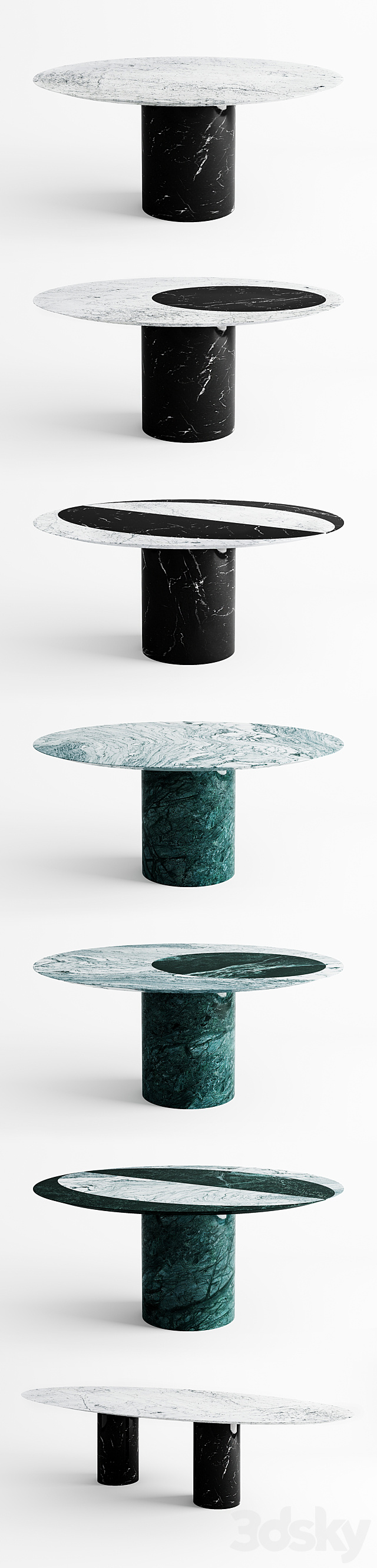 Salvatori Proiezioni Dining Table 3DSMax File - thumbnail 3