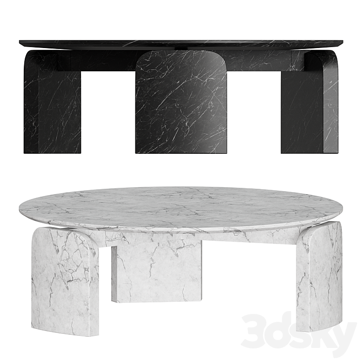 Salvatori TAULA Table 3DS Max - thumbnail 1