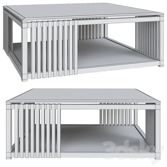 Sasso series coffee table 3DSMax File - thumbnail 2