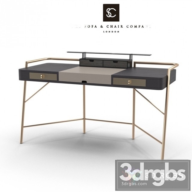 SC Townsend Table 3dsmax Download - thumbnail 1