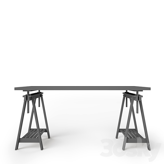 Scandinavian table 3DSMax File - thumbnail 3