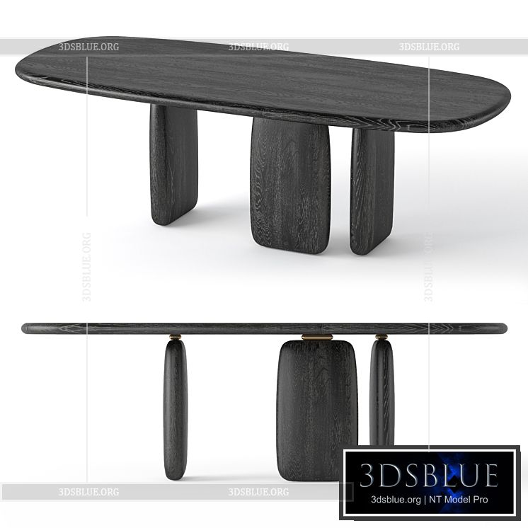 Se Atlas dining table 3DS Max - thumbnail 3