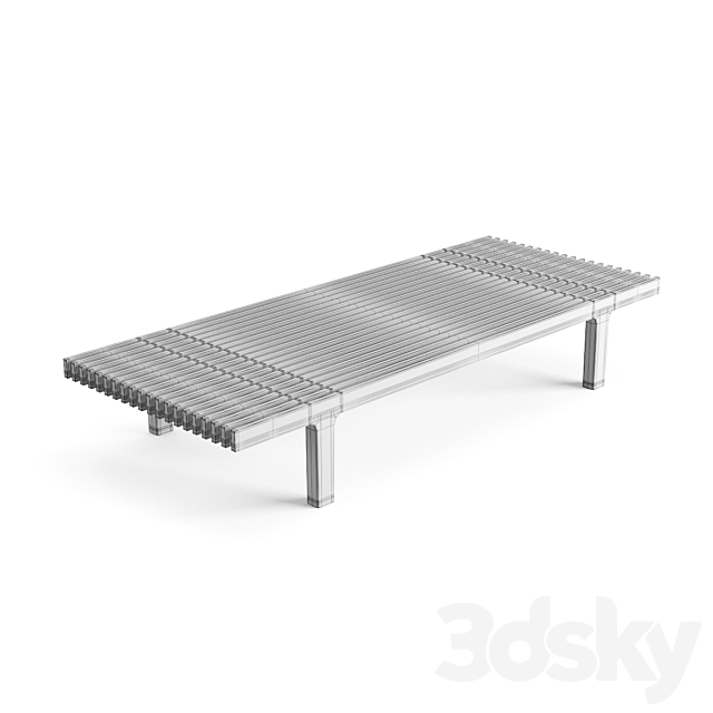 Sealine Coffee Tables By Dedon 3DSMax File - thumbnail 5