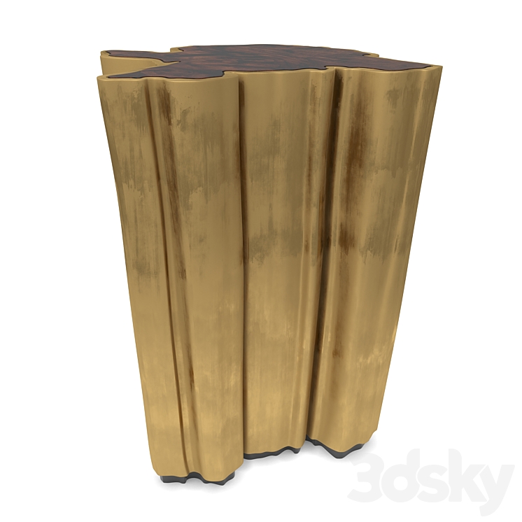 SEQUOIA side table small 3DS Max - thumbnail 2