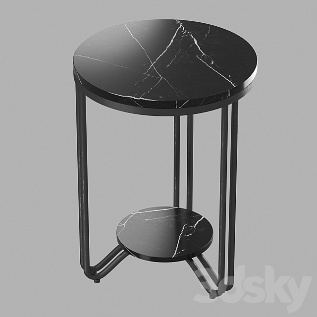 Serving table 100stolov 3DS Max Model - thumbnail 2