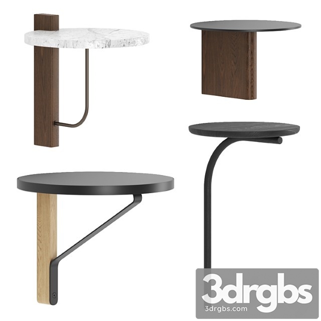 Set Of Shelves 3dsmax Download - thumbnail 1