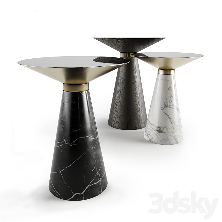 Set_Vid_Coffe_Table_Luxury 3DS Max - thumbnail 1