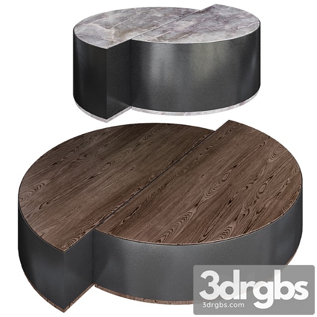 Shields minotti coffee tables 2 3dsmax Download - thumbnail 1