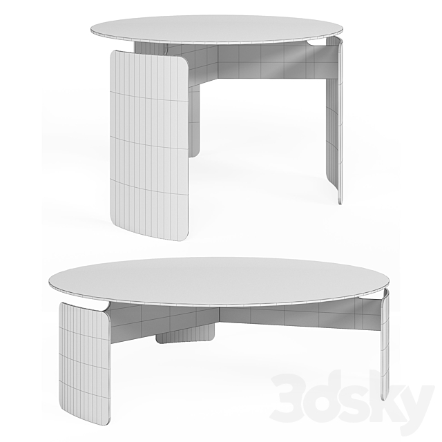 Shirudo Coffee Table 3DSMax File - thumbnail 4