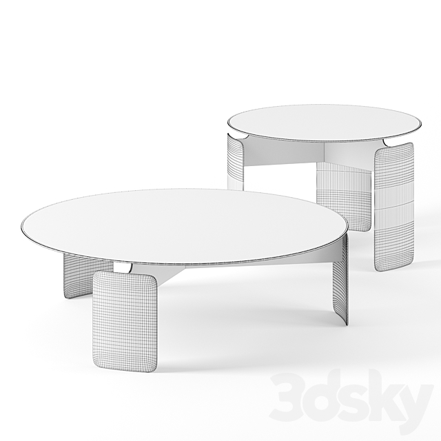 Shirudo tables by Mingardo 3DSMax File - thumbnail 2