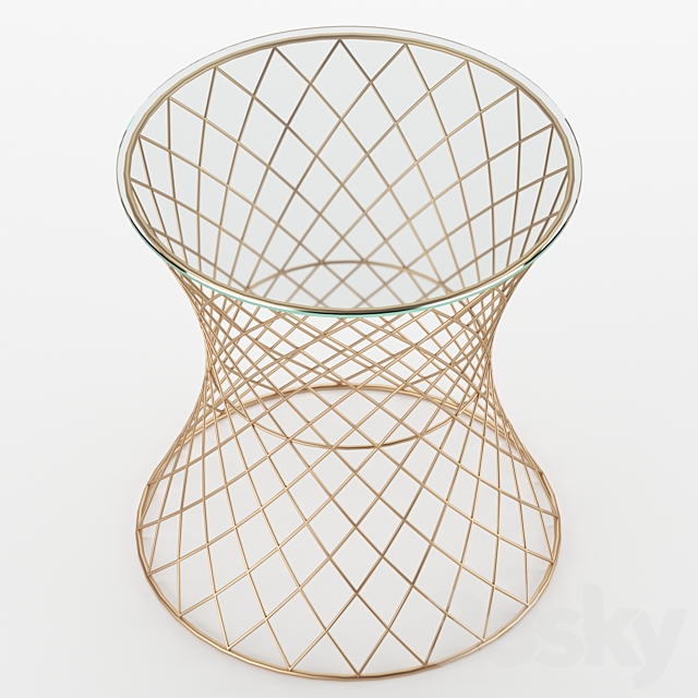 Side Table 3DSMax File - thumbnail 1