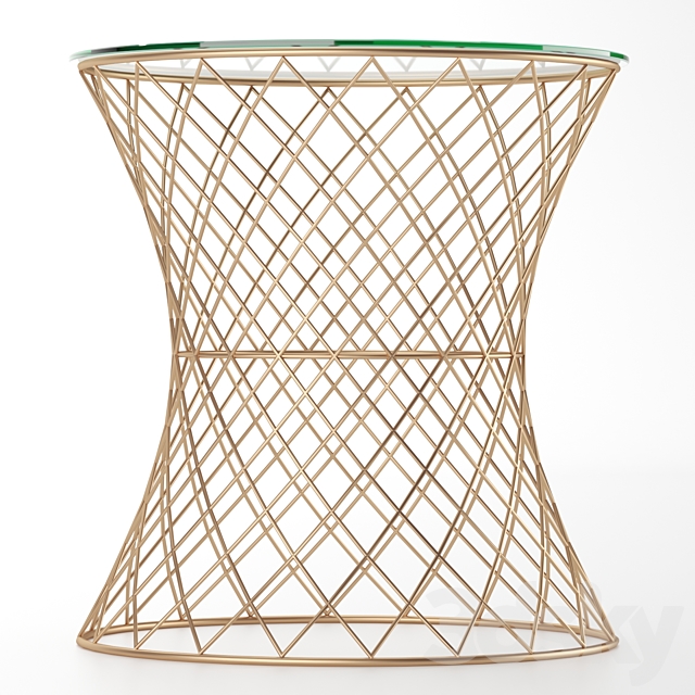 Side Table 3DSMax File - thumbnail 2