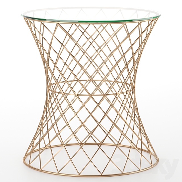 Side Table 3DSMax File - thumbnail 3