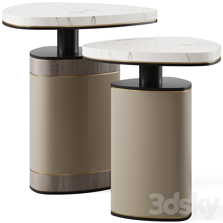 Side table ANTWERP by Frato 3DS Max Model - thumbnail 1