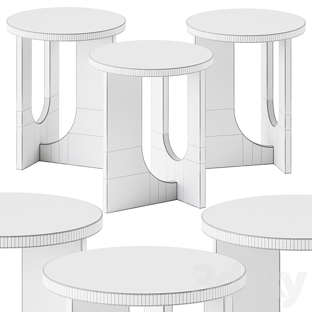 Side Table ARCH S35 by Jysk _ Side Table 3ds Max - thumbnail 3