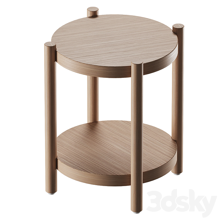 Side table LISTERBY LISTERBY IKEA 3DS Max Model - thumbnail 2