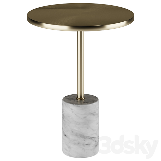 Side table Narro 3ds Max - thumbnail 1