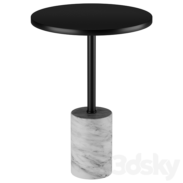 Side table Narro 3ds Max - thumbnail 2