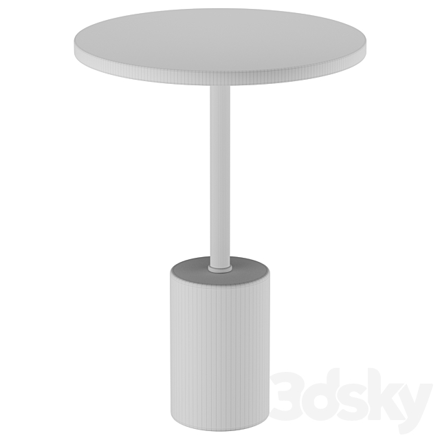 Side table Narro 3ds Max - thumbnail 3