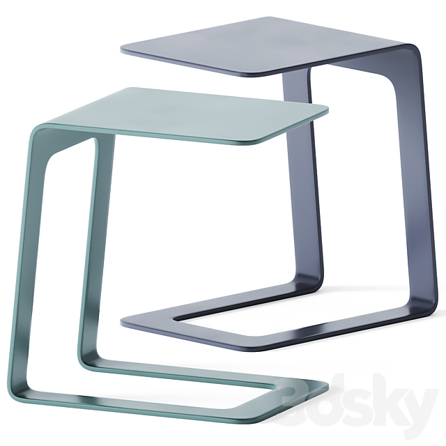 Side Table Open 32 by Manutti 3DSMax File - thumbnail 2