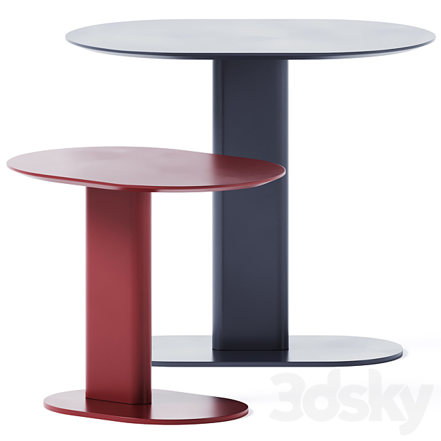 Side Table Plinto by Varaschin 3DSMax File - thumbnail 2