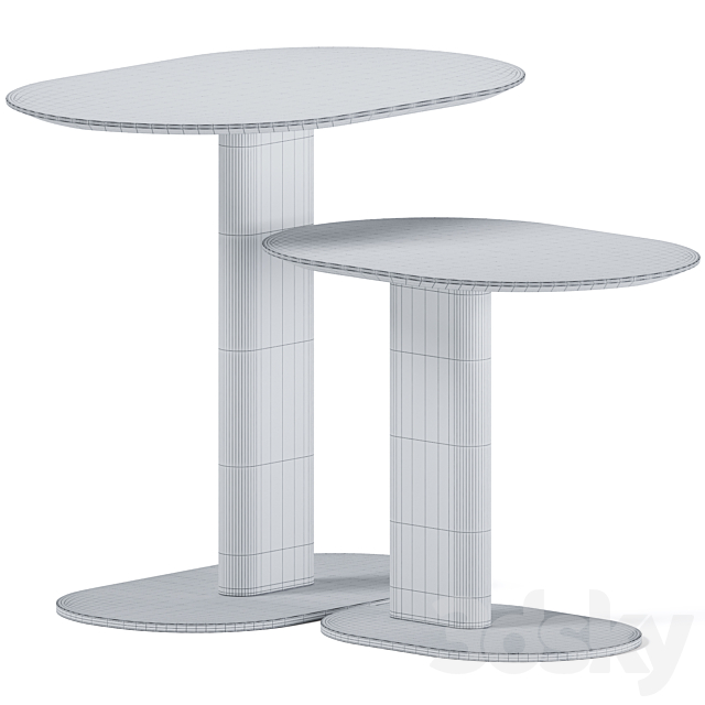 Side Table Plinto by Varaschin 3DSMax File - thumbnail 3