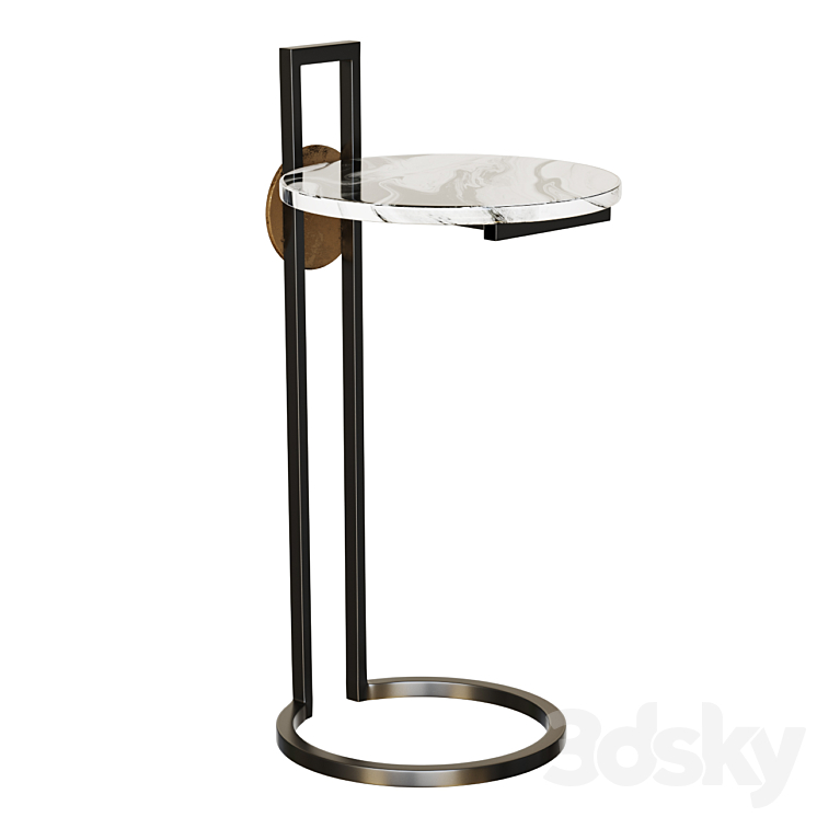 Side table POINT 3DS Max Model - thumbnail 1