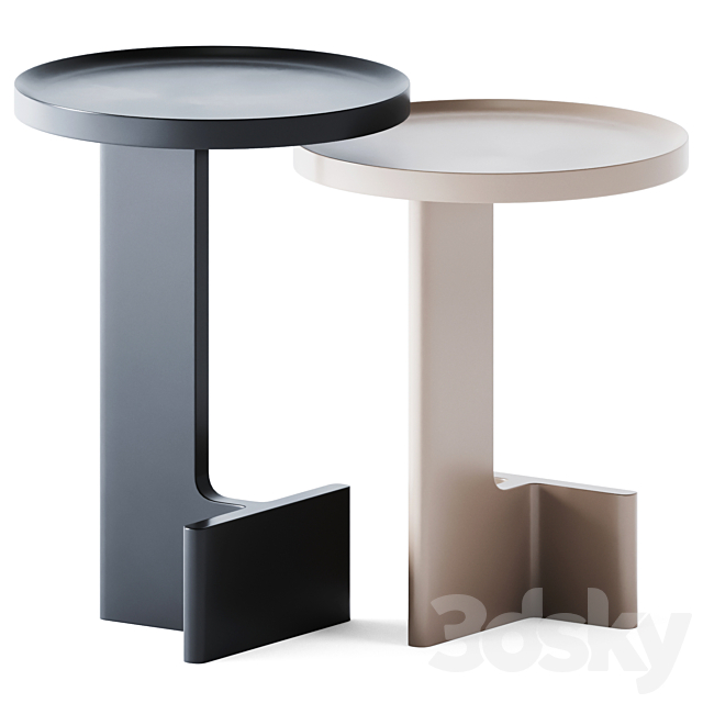 Side Tables Beam by Ariake 3DSMax File - thumbnail 1