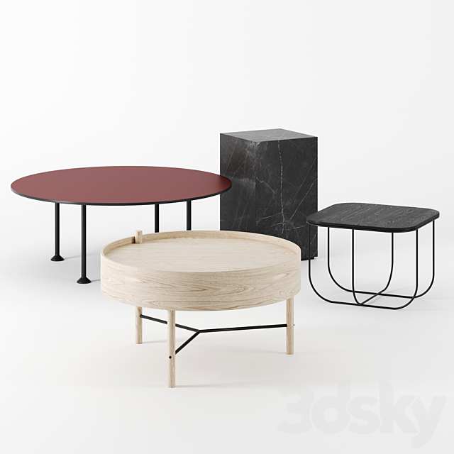 Side tables by Menu 3DSMax File - thumbnail 1